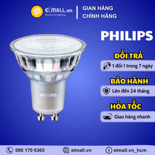 Đèn led chiếu điểm philips spotlight masterled 4,9w 220v gu10 36d dim