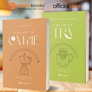 Sách - lẻ/combo cẩm nang dành cho người yêu thích trà và cà phê: hiểu hết về cà phê + hiểu hết về trà