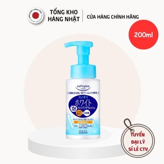 Sữa rửa mặt & tẩy trang tạo bọt dưỡng trắng softymo kose nhật bản 200ml