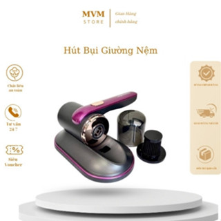 Máy Hút Bụi Nontaus Cầm Tay Mini Không Dây Có Đèn UV, Hút Giường Nệm Sofa Quần Áo Đa Năng MVM Store