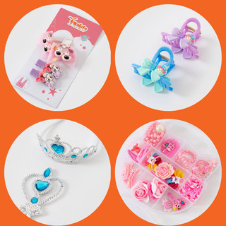 Set vương miện Elsa bé gái Rabity hóa trang thành công chúa elsa  kẹp tóc cho bé gái 23081