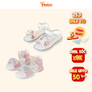 Giày sandal giày quai hậu cho bé gái dép quai hậu đi học cho bé gái Rabity 33022