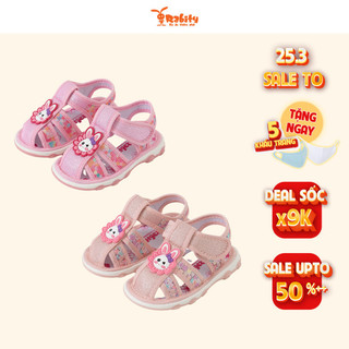 Giày tập đi cho bé Rabity 22009 dép chống trượt mềm mại cho trẻ em giầy tập đi cho bé chất liệu vải nhẹ