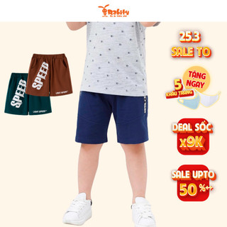 Quần bé trai thun cotton Rabity 91074 quần cho bé trai mùa hè quần đùi bé trai cao cấp