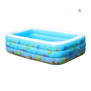 Portable Swimming Pool Inflatable Baby Swimming Pool Outdoor Children Basin Kid Bathtub