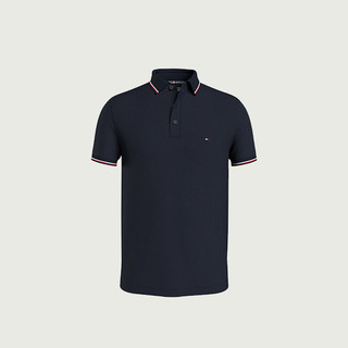Tommy hilfiger - áo polo nam tay ngắn im 1985 rwb tipped slim polo mw0mw36030dw5