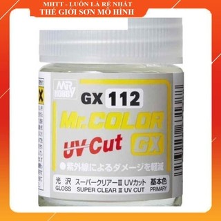 Mr.Hobby GX112 Super Gloss Clear Ⅲ UV cut (Sơn phủ bóng có tính năng chống tia UV)