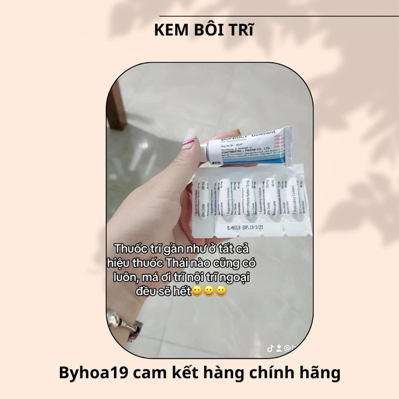 Kem Bôi Doproct Thái Lan