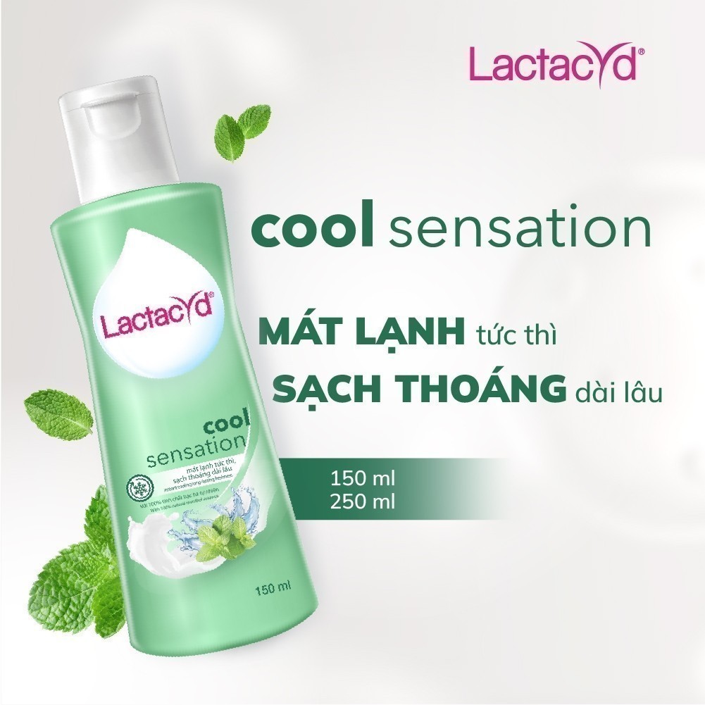 Bộ 2 Chai DDVS Phụ Nữ Lactacyd Cool Sensation 250ml + Lactacyd Odor Fresh