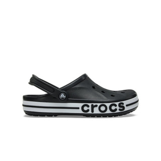 Giày Clog Unisex Crocs Bayaband - Black/White
