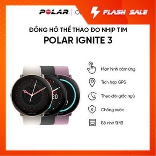 Đồng hồ thể thao Polar Ignite 3,  Hàng chính hãng lỗi 1 đổi 1
