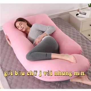 Gối bà bầu gối ôm cho mẹ bầu gối chữ G gối bà bầu tháo rời Gối chống mệt mỏi ngủ ngon