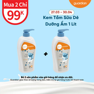 Sữa Tắm Dạng Kem Dưỡng Ẩm Guardian Essential Goat's Milk Moisturising Shower Cream Sữa Dê 1000ml