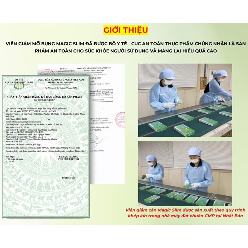 Giảm Cân Magic Slim