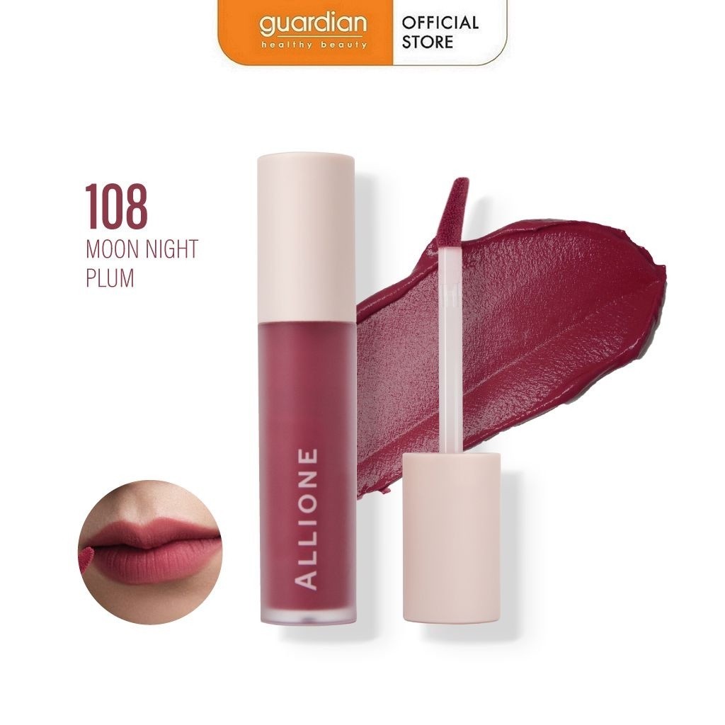 Son Kem Lì Allione Muse Mellow Velvet Tint 108 Moon Night Plum 5.5G