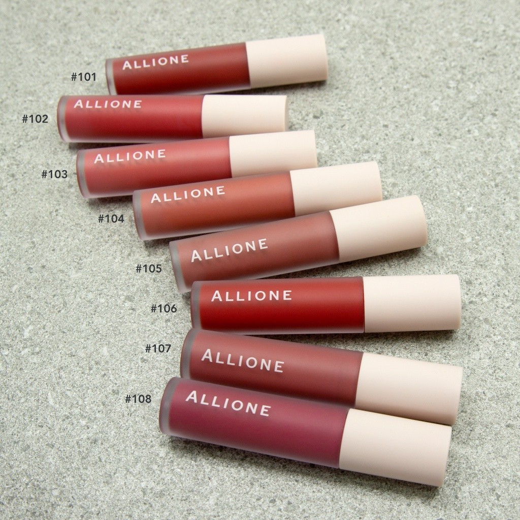 Son Kem Lì Allione Muse Mellow Velvet Tint 105 Lazy Young 5.5G