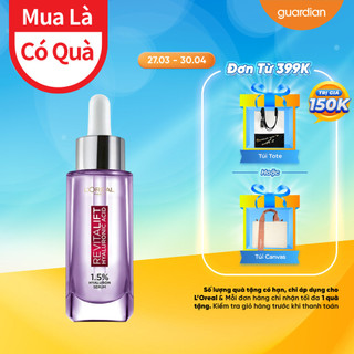 Serum Siêu Cấp Ẩm Sáng Da  L'Oréal Paris Pure Hyaluronic Acid 1.5% 30ml