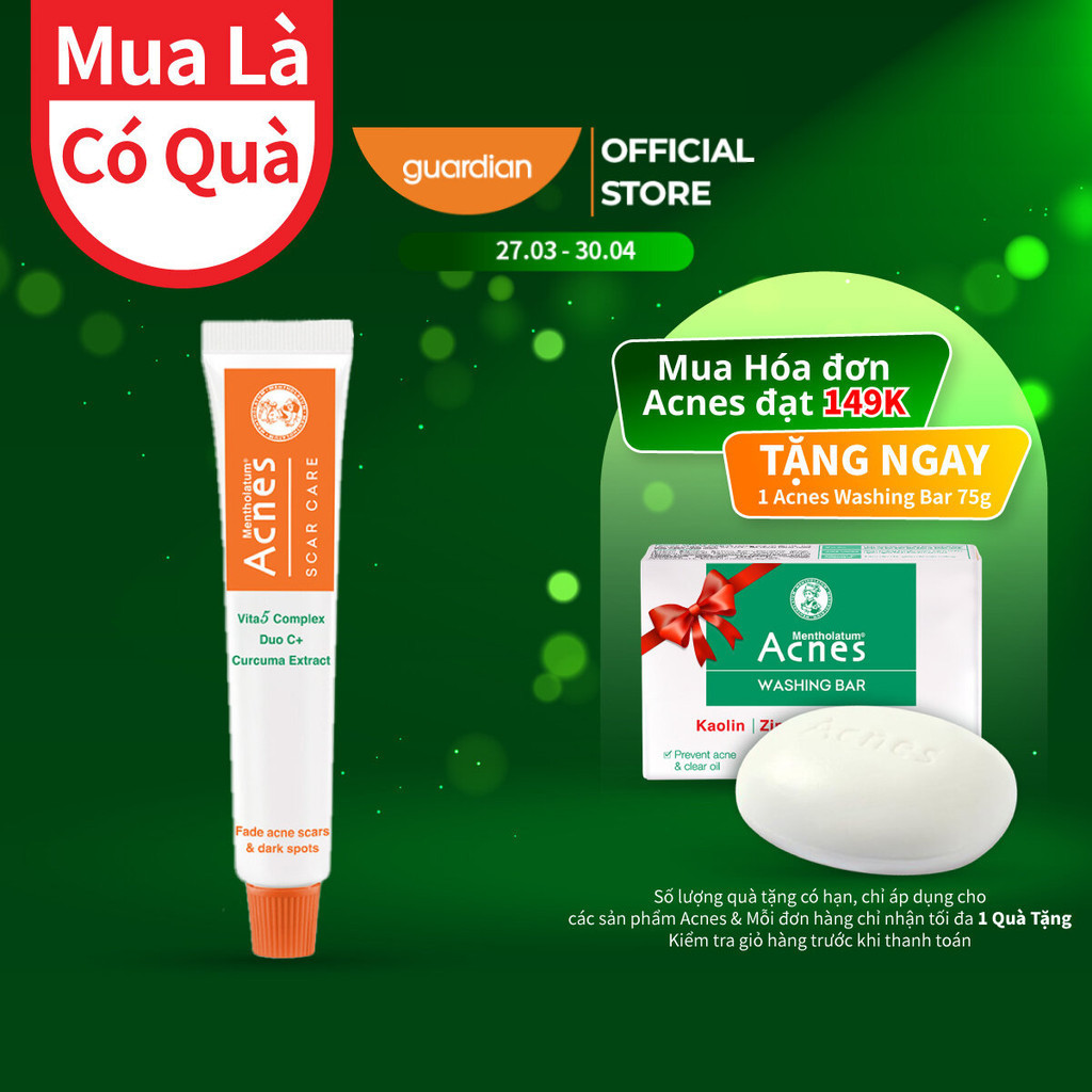 Gel Mờ Sẹo Và Vết Thâm Scar Care Acnes 12Gr