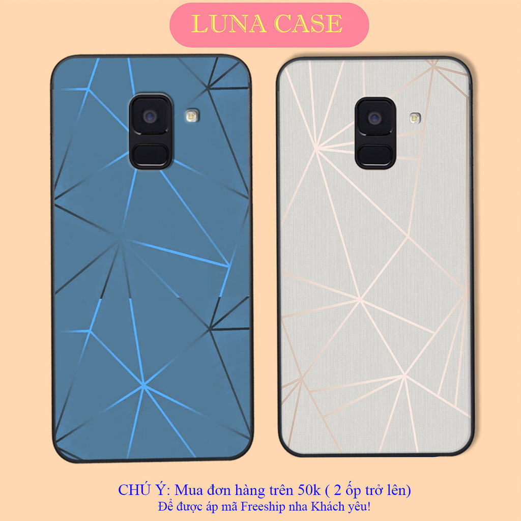 Ốp lưng Samsung A6 2018 / A6 Plus / A6+ in hình họa tiết thời trang LUNA CASE