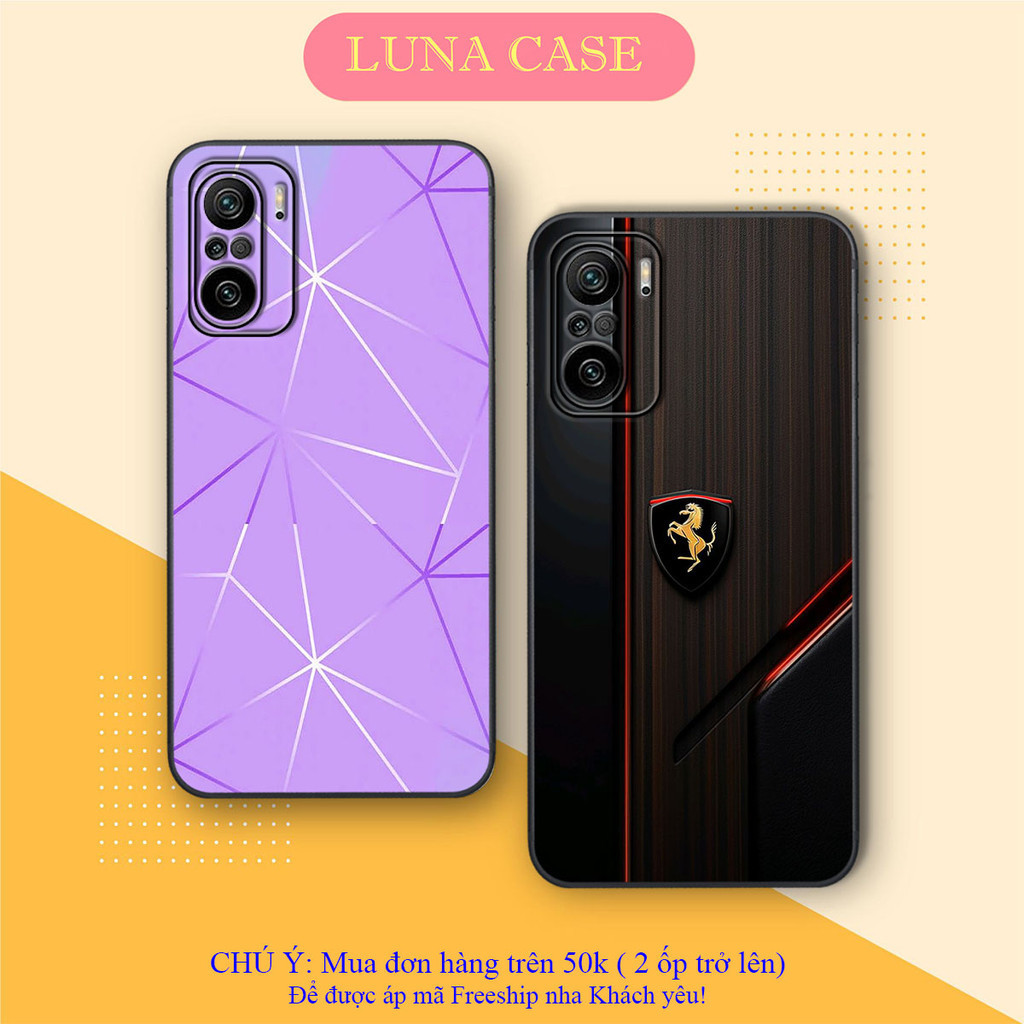 Ốp lưng Xiaomi Redmi K40 / K40 Pro / K40 Gaming in hình họa tiết thời trang LUNA CASE