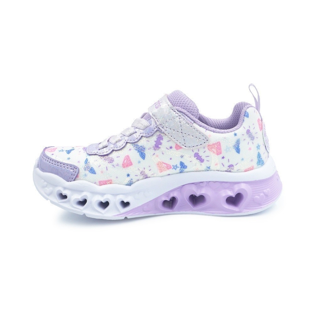 Skechers Bé Gái Giày Thể Thao Thường Ngày DC Collection Flutter Heart Lights - 319509L-LVMT