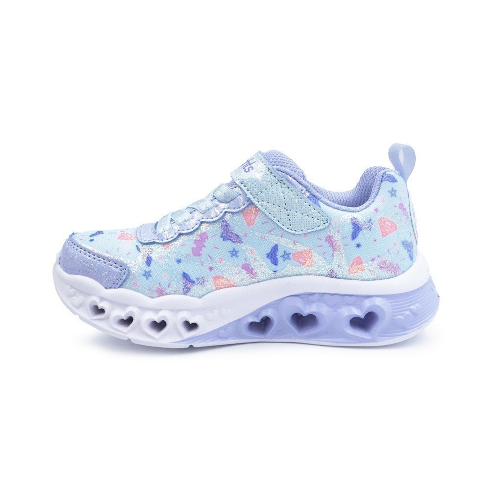 Skechers Bé Gái Giày Thể Thao Thường Ngày DC Collection Flutter Heart Lights - 319509L-BLMT