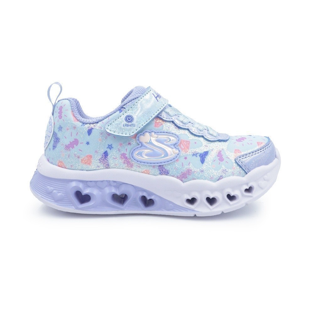 Skechers Bé Gái Giày Thể Thao Thường Ngày DC Collection Flutter Heart Lights - 319509L-BLMT