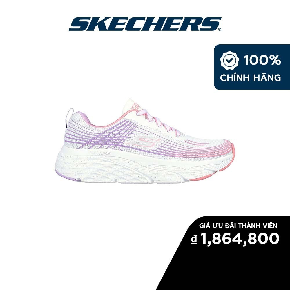 Skechers Nữ Giày Thể Thao Tập Gym, Đi Học, Đi Làm Max Cushioning Elite Air-Cooled Goga Mat - 128563-WLV (Skechers_Live)