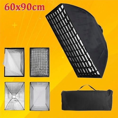 SOFTBOX LỒNG TẢN SÁNG SIZE 60X90CM SET UP ÁNH SÁNG STUDIO