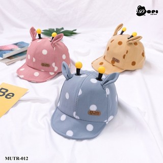 Mũ lưỡi trai cho bé trai bé gái từ 3-12 tháng MUTR-012