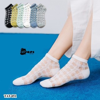 Tất nữ ngắn cổ vớ nữ ngắn cổ tàng hình khử mùi kháng khuẩn chống hôi chân TAT-051