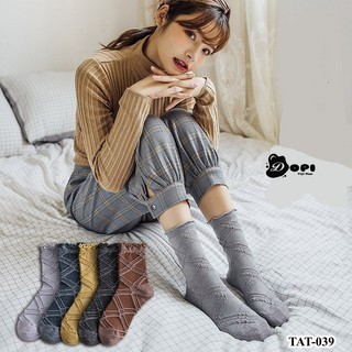 Tất nữ cao cổ vớ nữ cao cổ Cheemy khử mùi kháng khuẩn chống hôi chân TAT-039