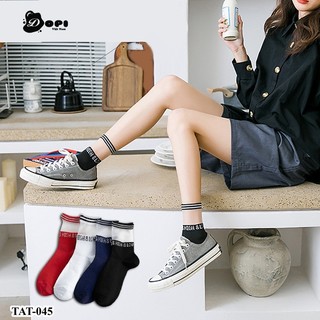 Tất nữ cao cổ vớ nữ cao cổ tàng hình khử mùi kháng khuẩn chống hôi chân TAT-046