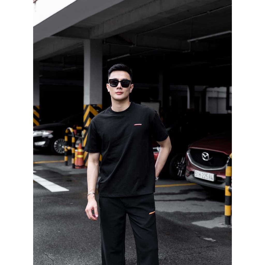 Áo Thun Nam Boxy 24h Yêu Em Black, Chất Vải Cotton 2 chiều Thoải Mái,  AT0088,SOMEHOW