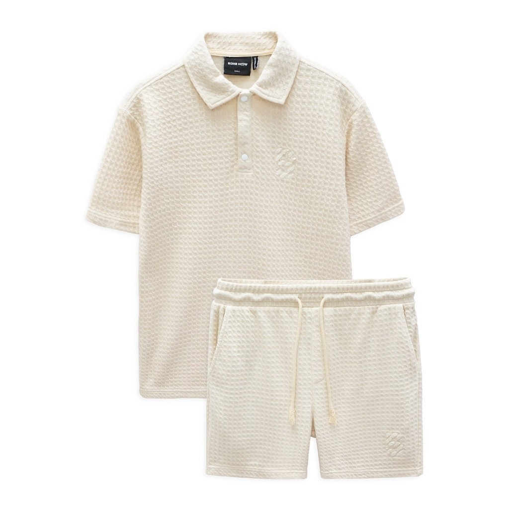 Set Nam Polo Short Inno Comfort, Chất Vải Cotton Tổ Ong 2 Chiều Thoải Mái, SB0008, SOMEHOW