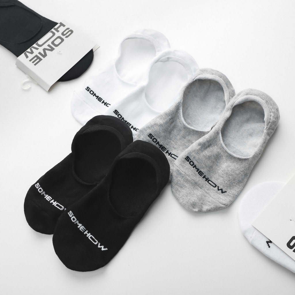 Vớ Lười Nam SOMEHOW, Chất Vải Cotton co giãn Thoải Mái, VO0002