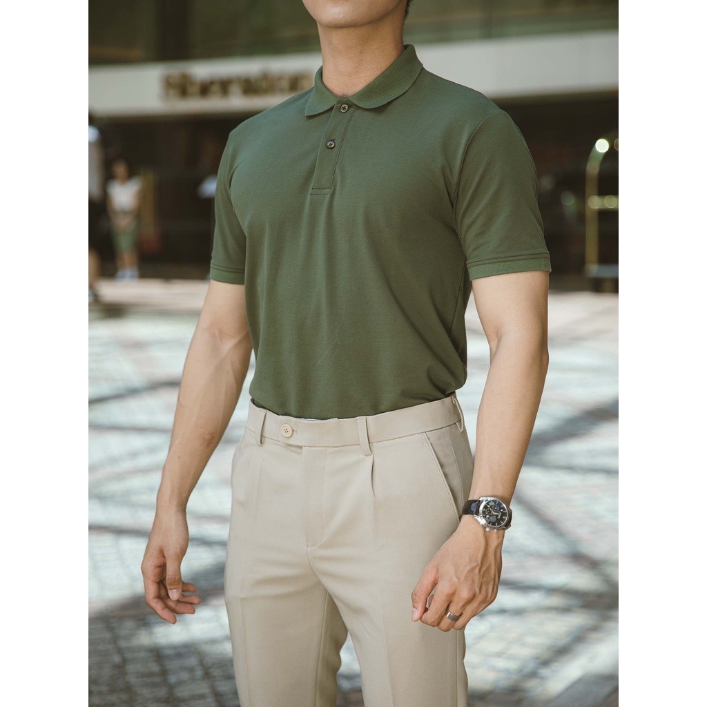 Áo Polo Nam Plain 4 Colors, Chất Vải Cotton 4 chiều Thoải Mái, PL003043, SOMEHOW