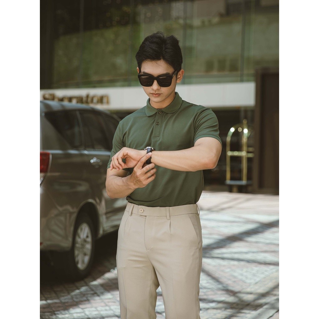 Áo Polo Nam Plain 4 Colors, Chất Vải Cotton 4 chiều Thoải Mái, PL003043, SOMEHOW