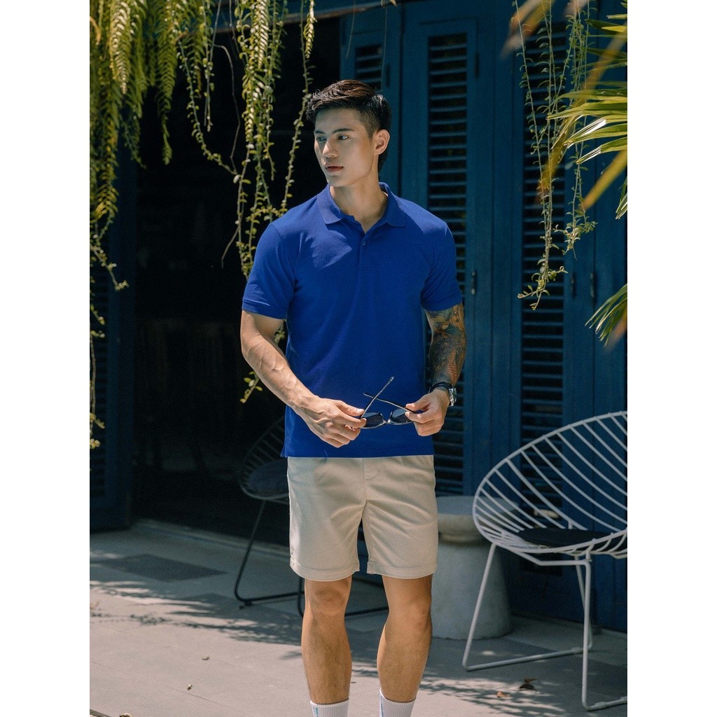 Áo Polo Nam Plain 4 Colors, Chất Vải Cotton 4 chiều Thoải Mái, PL003043, SOMEHOW