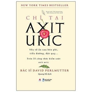 Sách - chỉ tại axit uric - huy hoàng