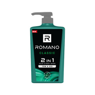  Tắm gội 2in1 Romano 650g (Classic)