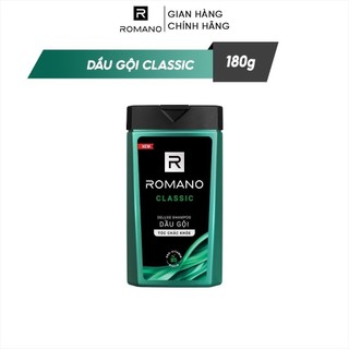 Dầu gội hương nước hoa Romano Classic 180g
