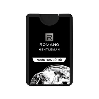 [GIFT] Nước hoa bỏ túi Romano Gentleman nhanh chóng tiện dụng 18ml