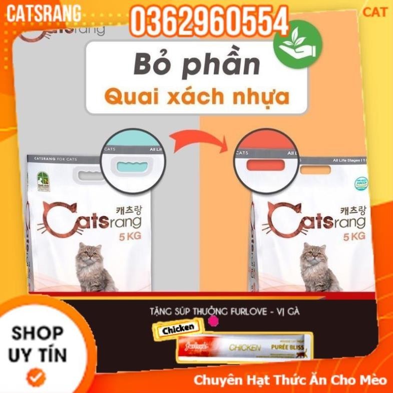 [SIÊU RẺ] Hạt Catsrang cho mèo bao lớn 2kg