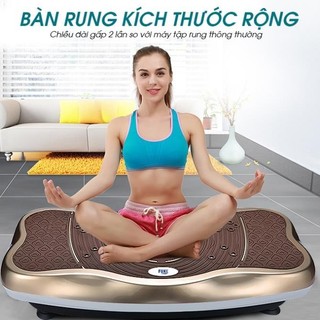 Máy tập giảm cân tại nhà , máy rung toàn thân giảm béo , Máy tập thể dục tại nhà đánh tan mỡ thừa chân gọn eo thon