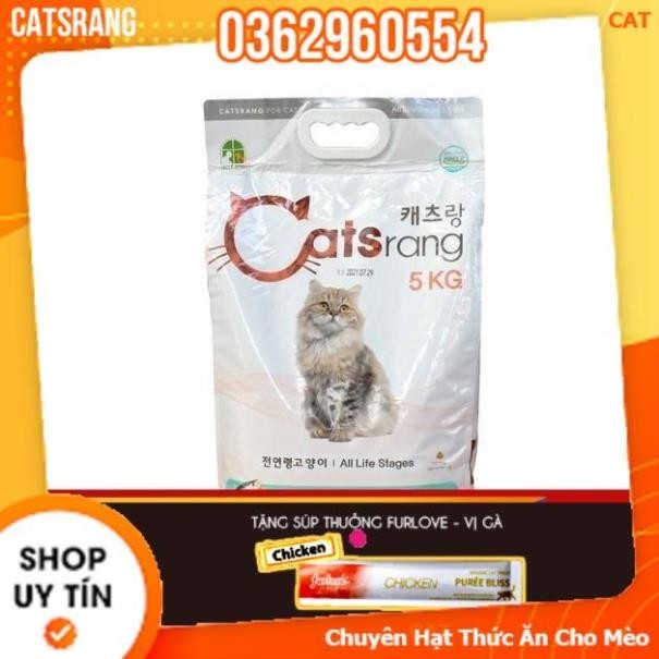 &lt;20kg&gt;thức Ăn Hạt Cho Mèo Catsrang Bao 20kg