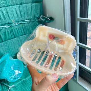 Kệ, khay nhựa đựng xà bông dán gạch men siêu chắc chắn