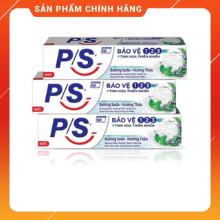 Combo 3 kem đánh răng p/s baking soda hương thảo 180g/hộp