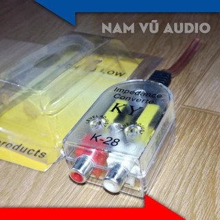 Mạch chuyển âm từ CD ô tô ra âm ly rời hoặc Loa siêu trầm