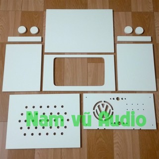 Hộp đầu CD ô tô Volkswagen - phiên bản cắt sẵn CNC để lắp ghép - DIY